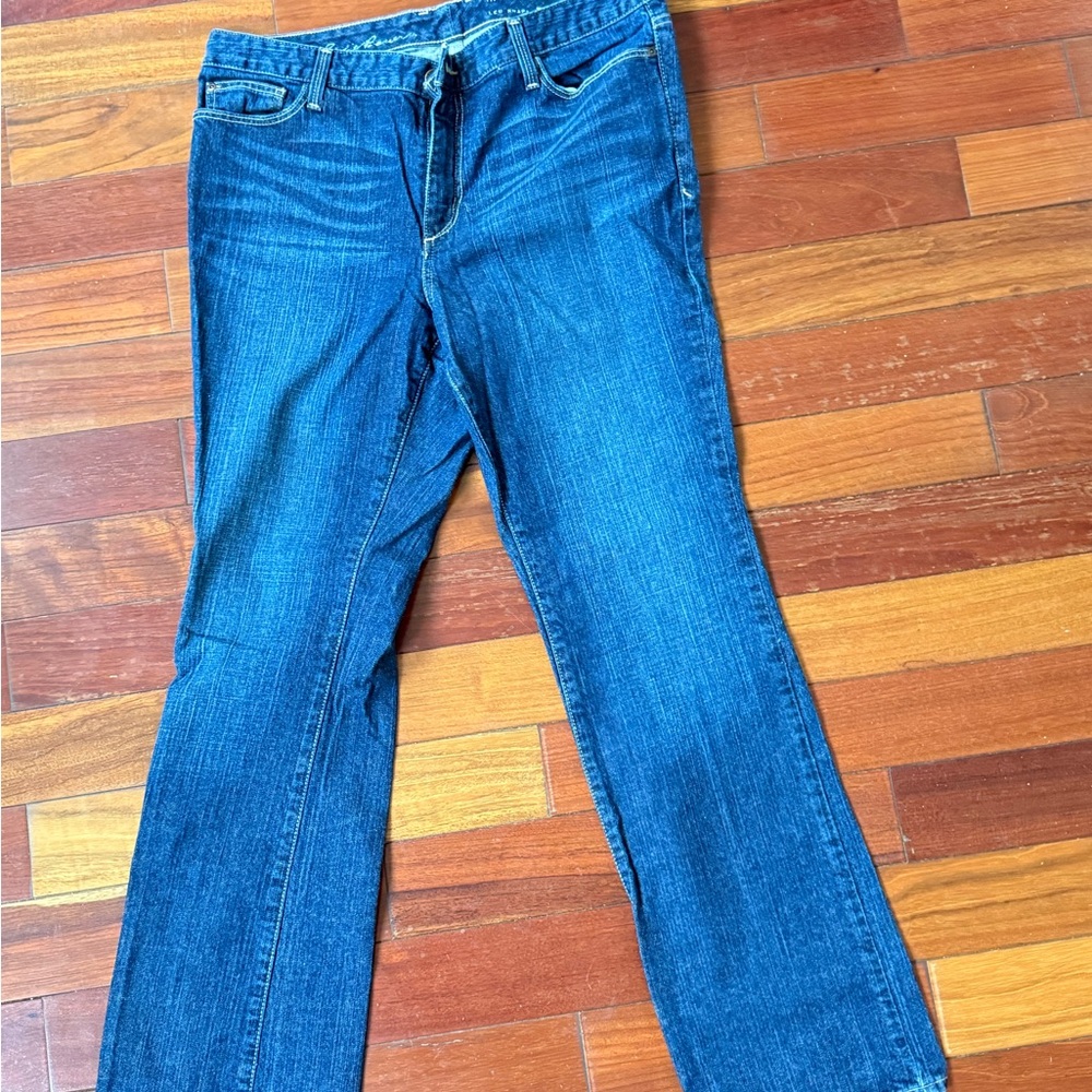 Eddie Bauer Blue Boot Cut Jeans
